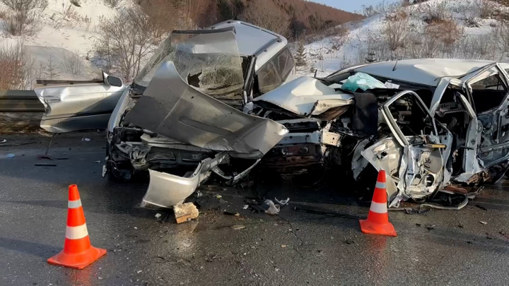 Два человека погибли и четверо пострадали в ДТП на трассе на Сахалине - Новости на Вести.ru